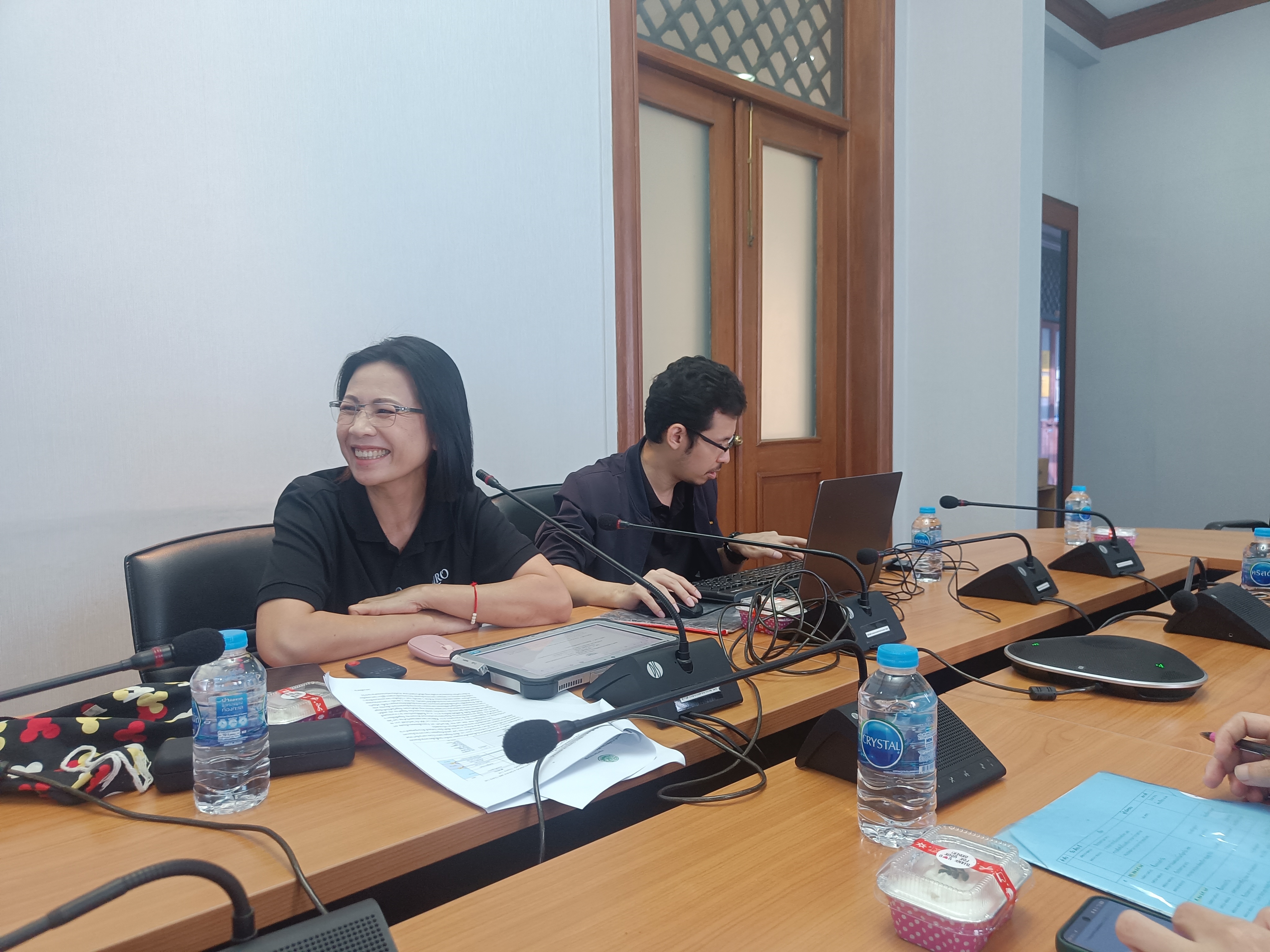 title - ร่วมประชุมคณะทำงานพัฒนาระบบงานดิจิทัลกระบวนงานด้านการตรวจสอบและรับรองมาตรฐานสินค้าเกษตรในเขตปฏิรูปที่ดิน ครั้งที่ 1/2569 พร้อมมีการร่วมประชุมผ่านระบบออนไลน์ ZOOM Meeting 